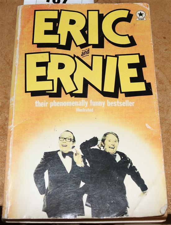 Eric and Ernie signed book (1977)